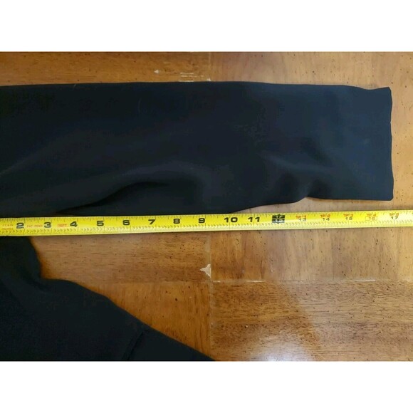 Philippe Adec Paris Women's Black Oversized Long Blazer Jacket Coat Size 8 - Picture 8 of 10